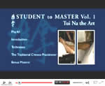 Menus from the Student to Master Tui Na DVD